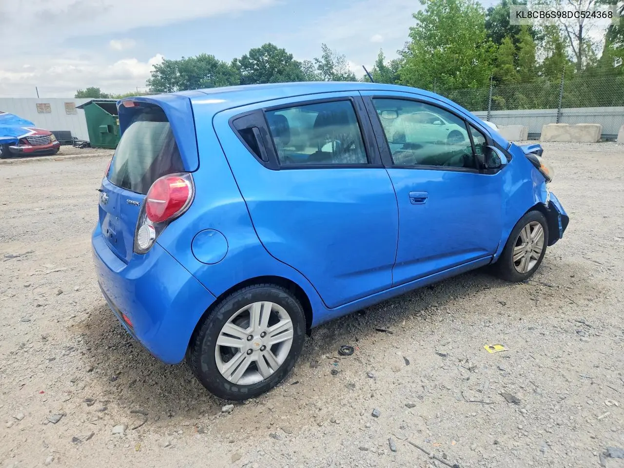 2013 Chevrolet Spark Ls VIN: KL8CB6S98DC524368 Lot: 61383396