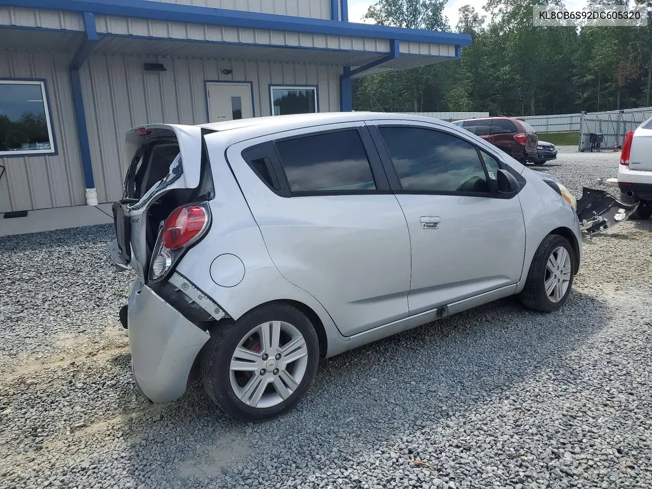 2013 Chevrolet Spark Ls VIN: KL8CB6S92DC605320 Lot: 61778866