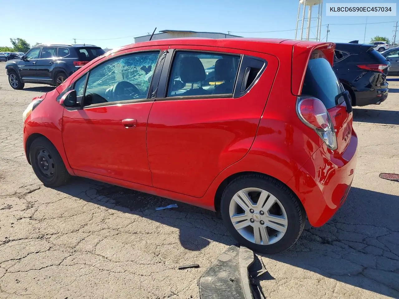 2014 Chevrolet Spark 1Lt VIN: KL8CD6S90EC457034 Lot: 58124636