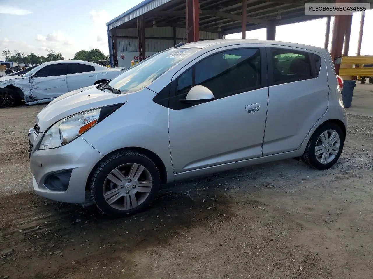 2014 Chevrolet Spark Ls VIN: KL8CB6S96EC434685 Lot: 58660056