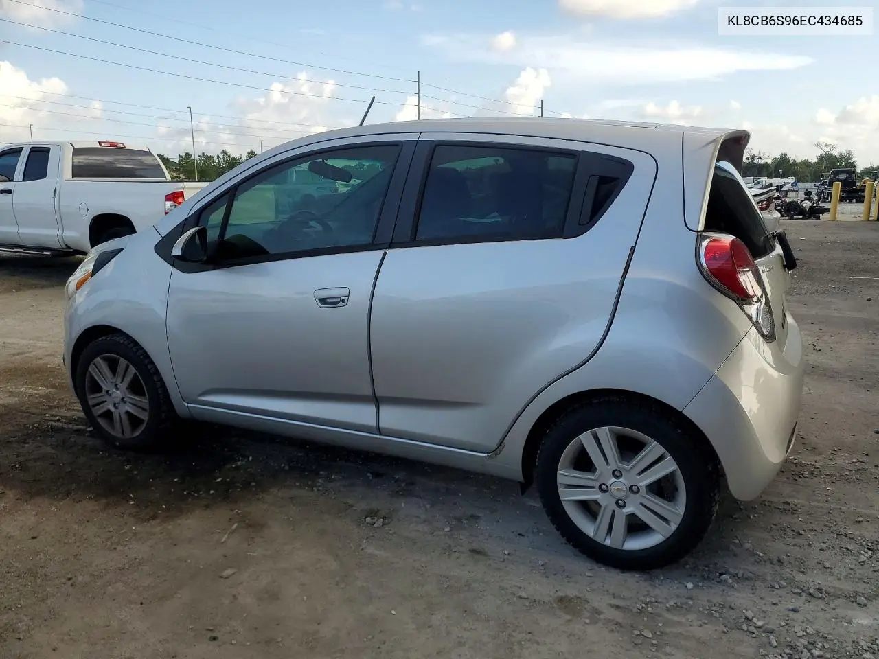 2014 Chevrolet Spark Ls VIN: KL8CB6S96EC434685 Lot: 58660056