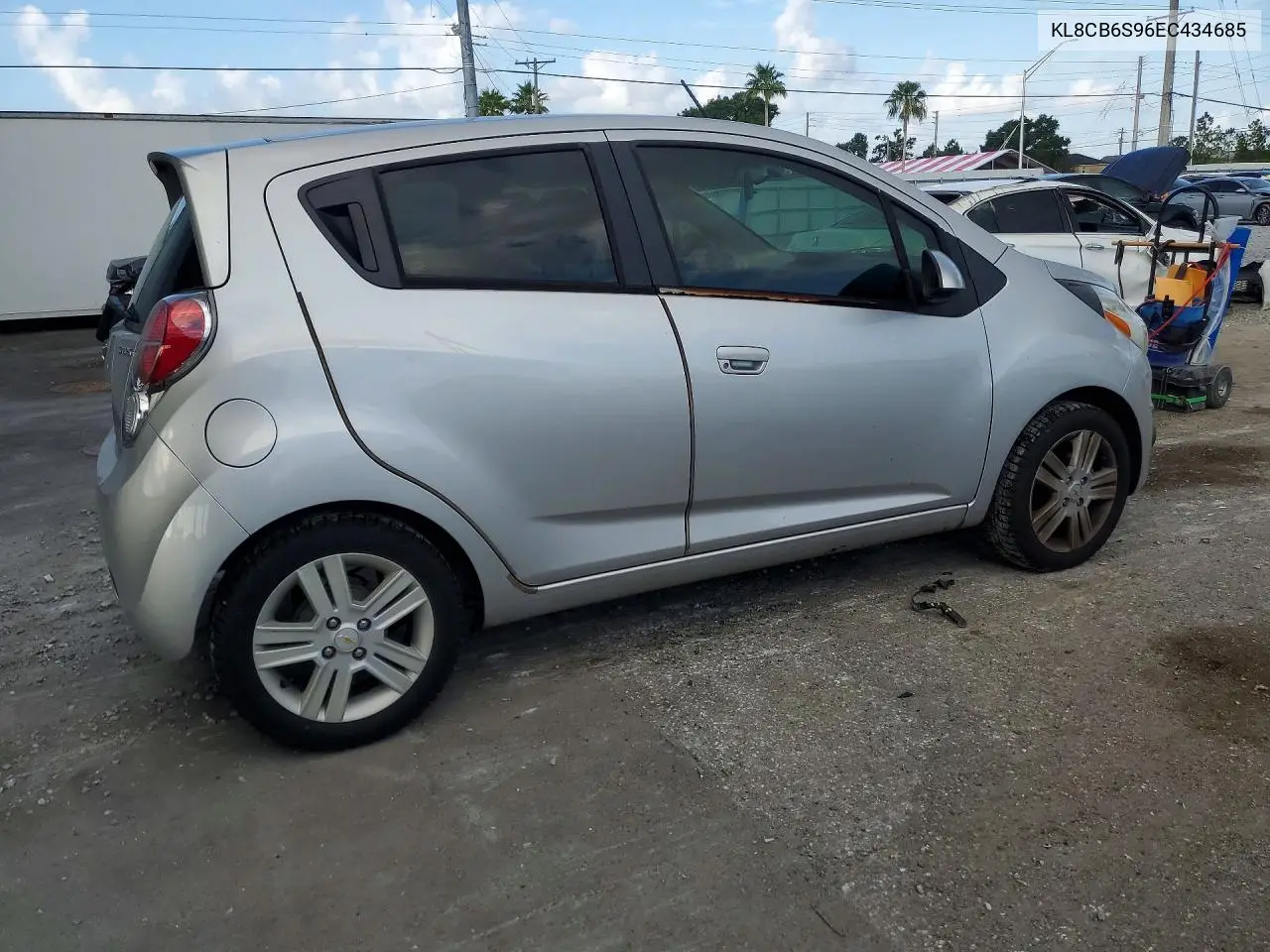 2014 Chevrolet Spark Ls VIN: KL8CB6S96EC434685 Lot: 58660056