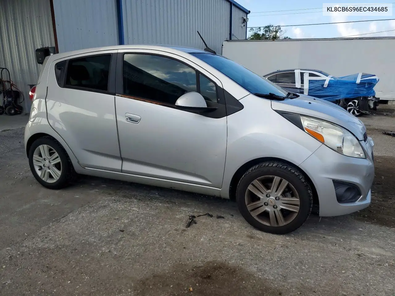 2014 Chevrolet Spark Ls VIN: KL8CB6S96EC434685 Lot: 58660056