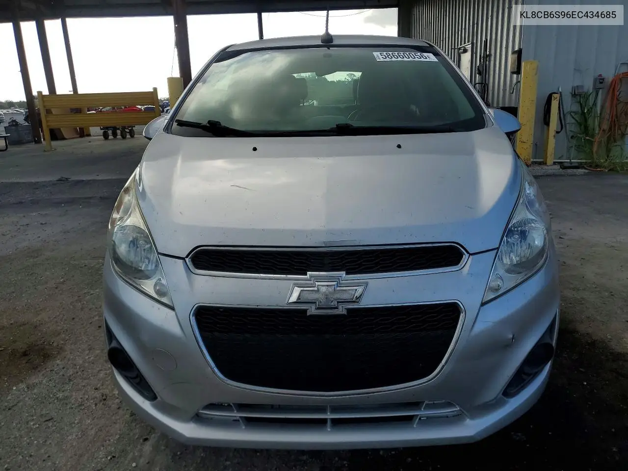 2014 Chevrolet Spark Ls VIN: KL8CB6S96EC434685 Lot: 58660056
