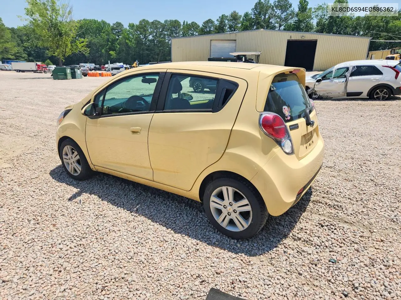 2014 Chevrolet Spark 1Lt VIN: KL8CD6S94EC586362 Lot: 59616316