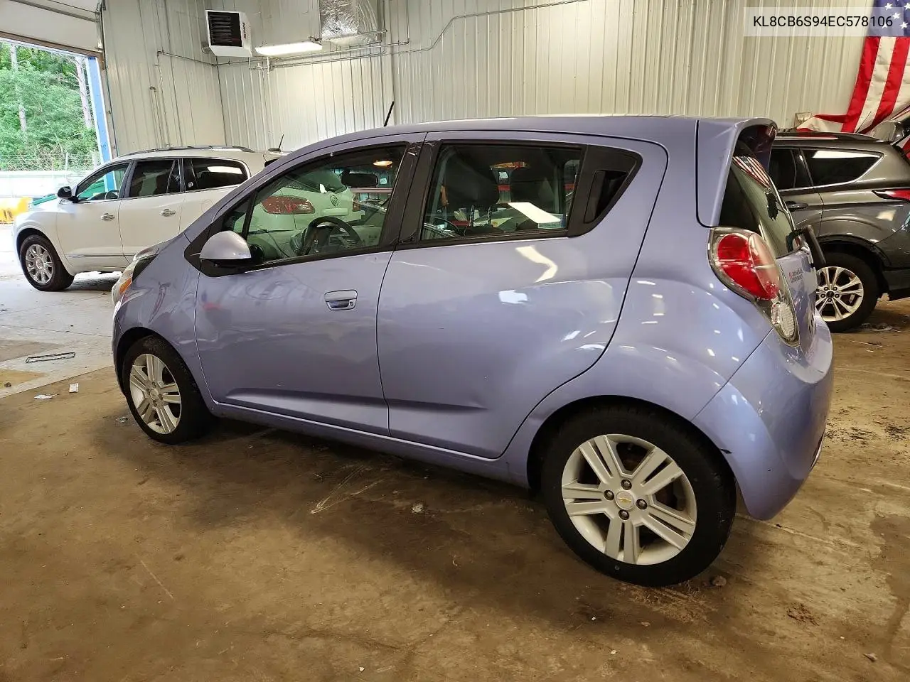 2014 Chevrolet Spark Ls VIN: KL8CB6S94EC578106 Lot: 60160876