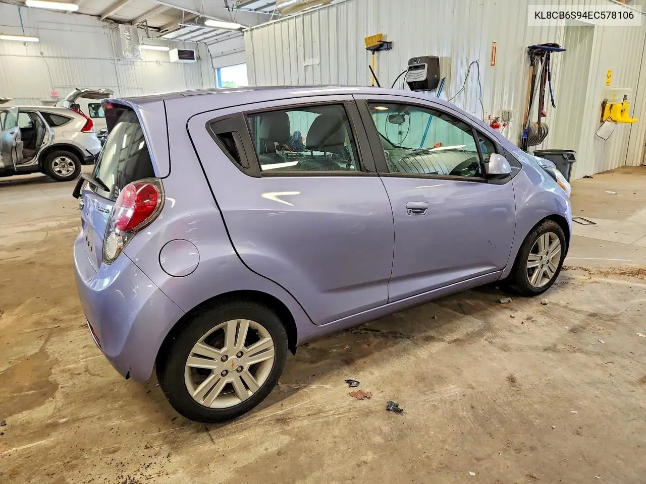 2014 Chevrolet Spark Ls VIN: KL8CB6S94EC578106 Lot: 60160876