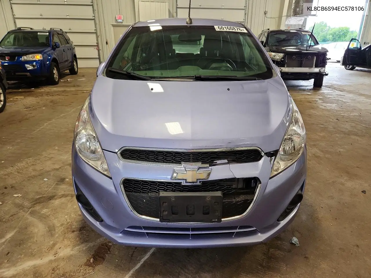 2014 Chevrolet Spark Ls VIN: KL8CB6S94EC578106 Lot: 60160876