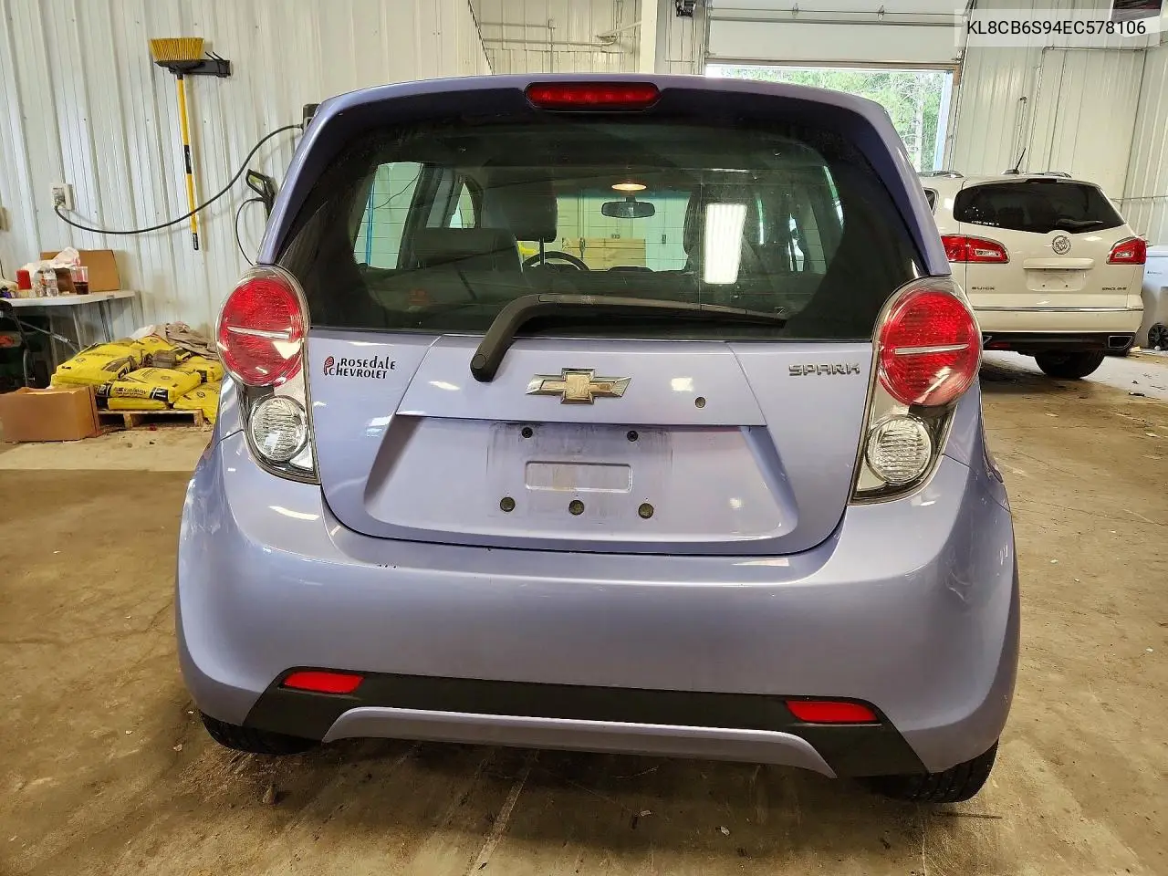2014 Chevrolet Spark Ls VIN: KL8CB6S94EC578106 Lot: 60160876