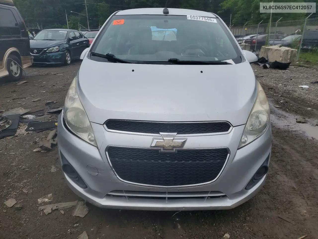 2014 Chevrolet Spark 1Lt VIN: KL8CD6S97EC412057 Lot: 60377546