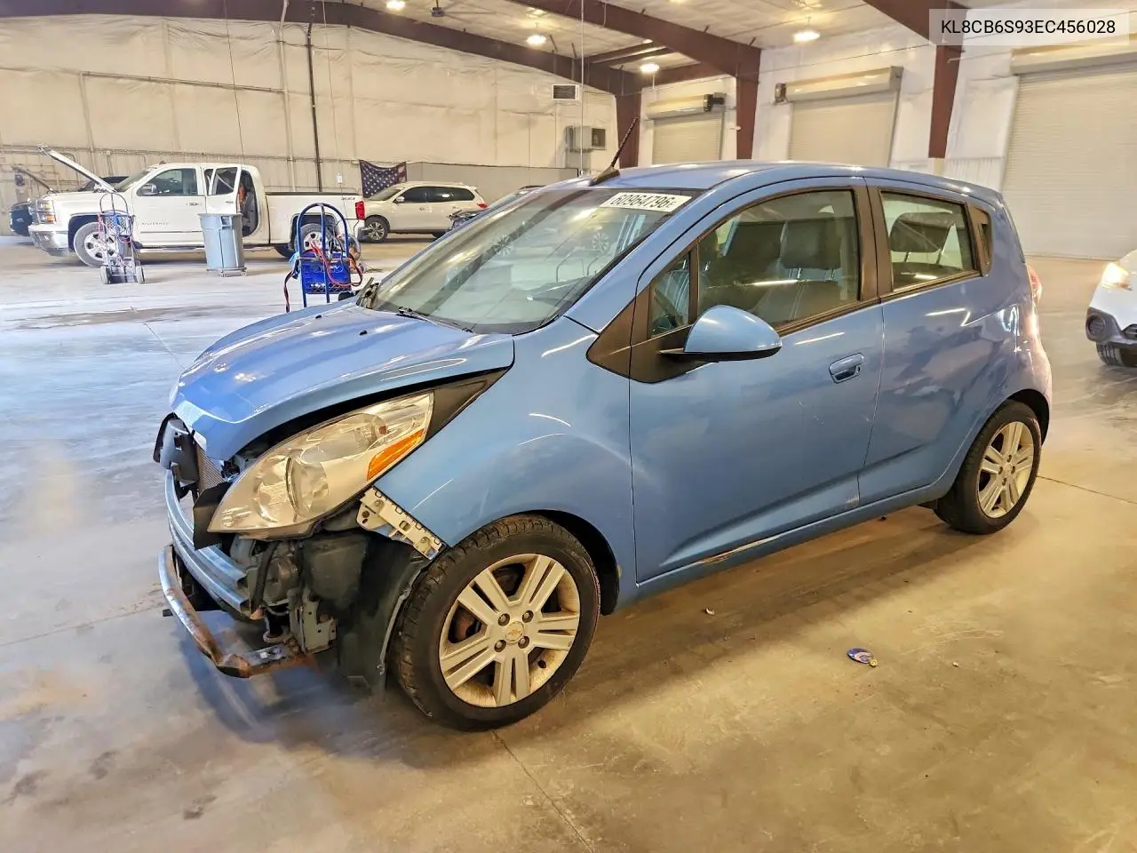 2014 Chevrolet Spark Ls VIN: KL8CB6S93EC456028 Lot: 60964796