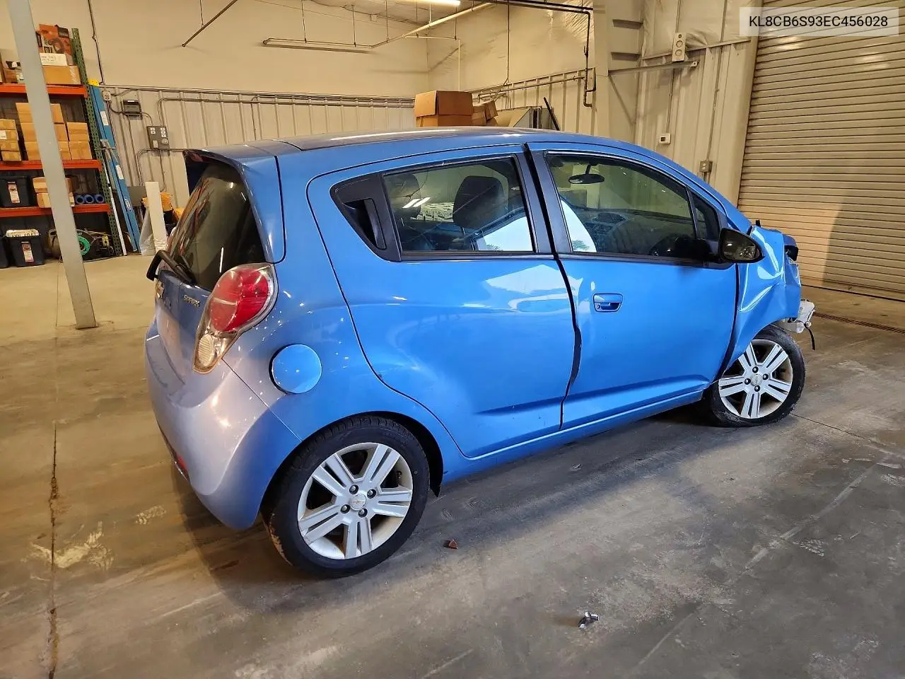 2014 Chevrolet Spark Ls VIN: KL8CB6S93EC456028 Lot: 60964796