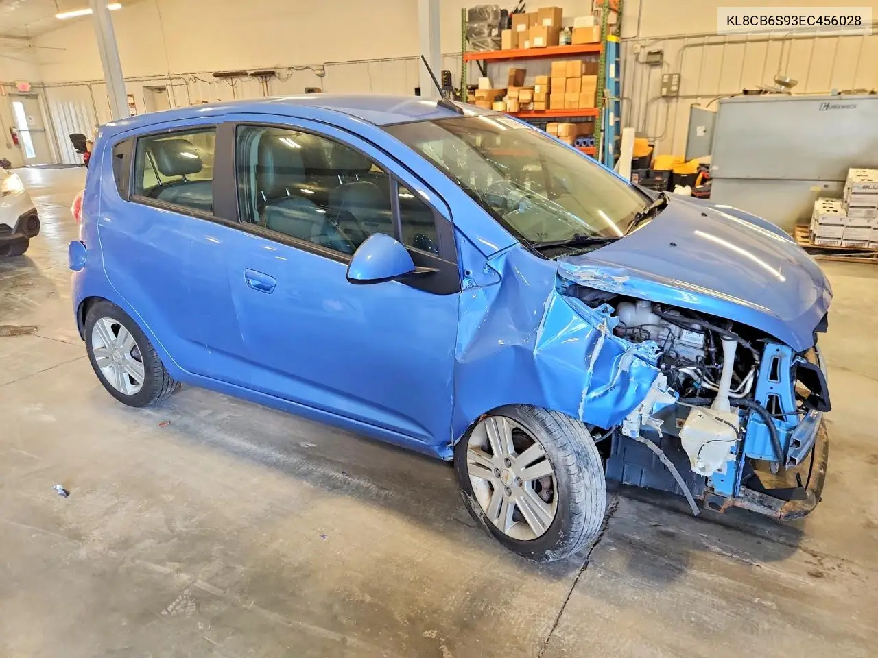 2014 Chevrolet Spark Ls VIN: KL8CB6S93EC456028 Lot: 60964796