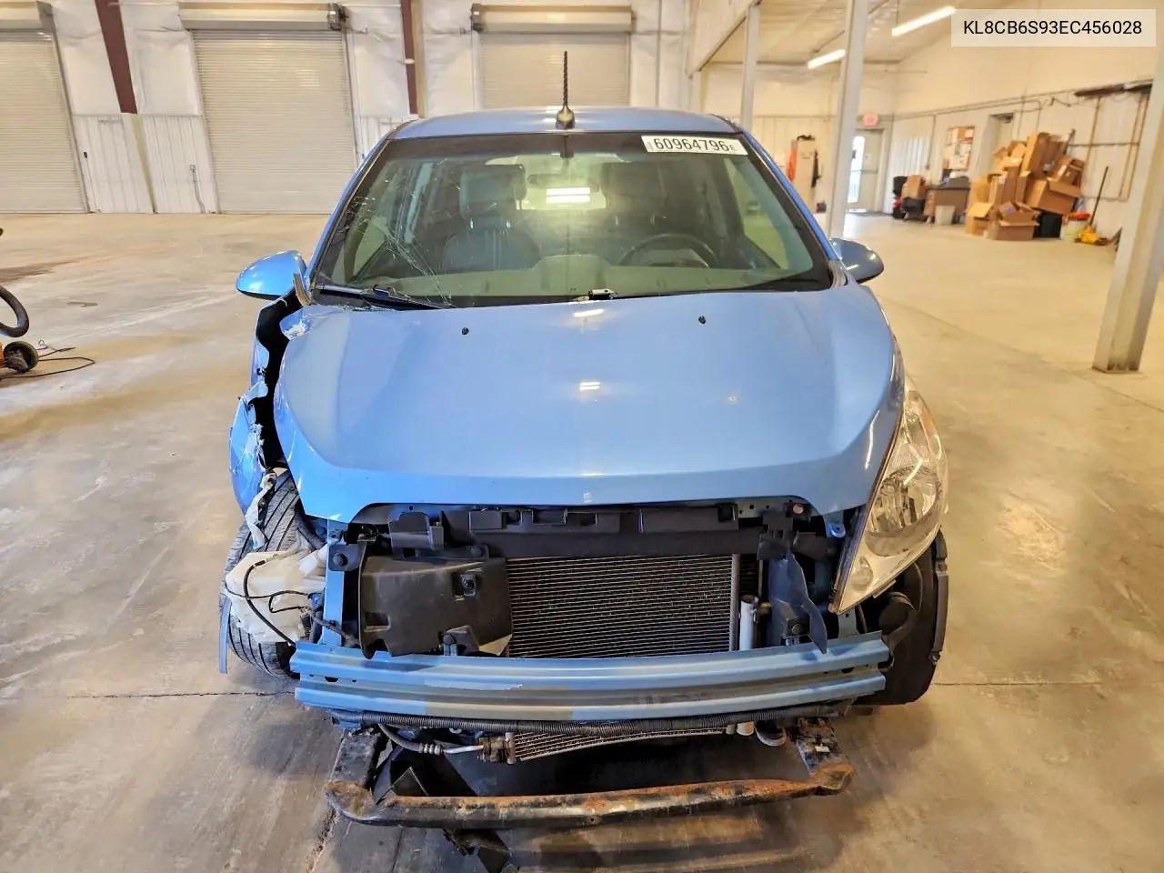 2014 Chevrolet Spark Ls VIN: KL8CB6S93EC456028 Lot: 60964796