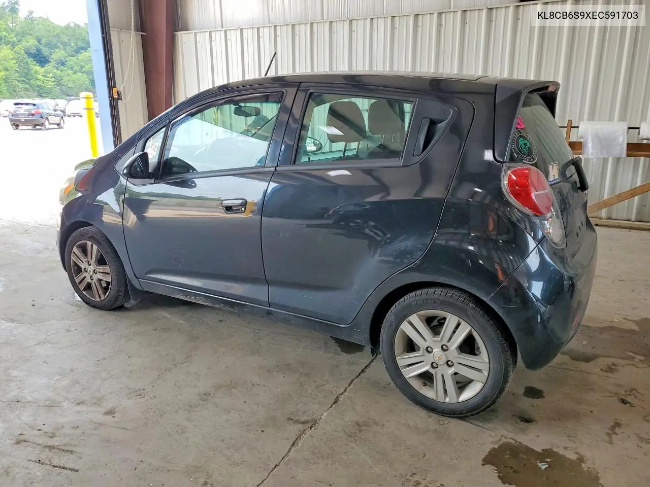 2014 Chevrolet Spark Ls VIN: KL8CB6S9XEC591703 Lot: 61078446