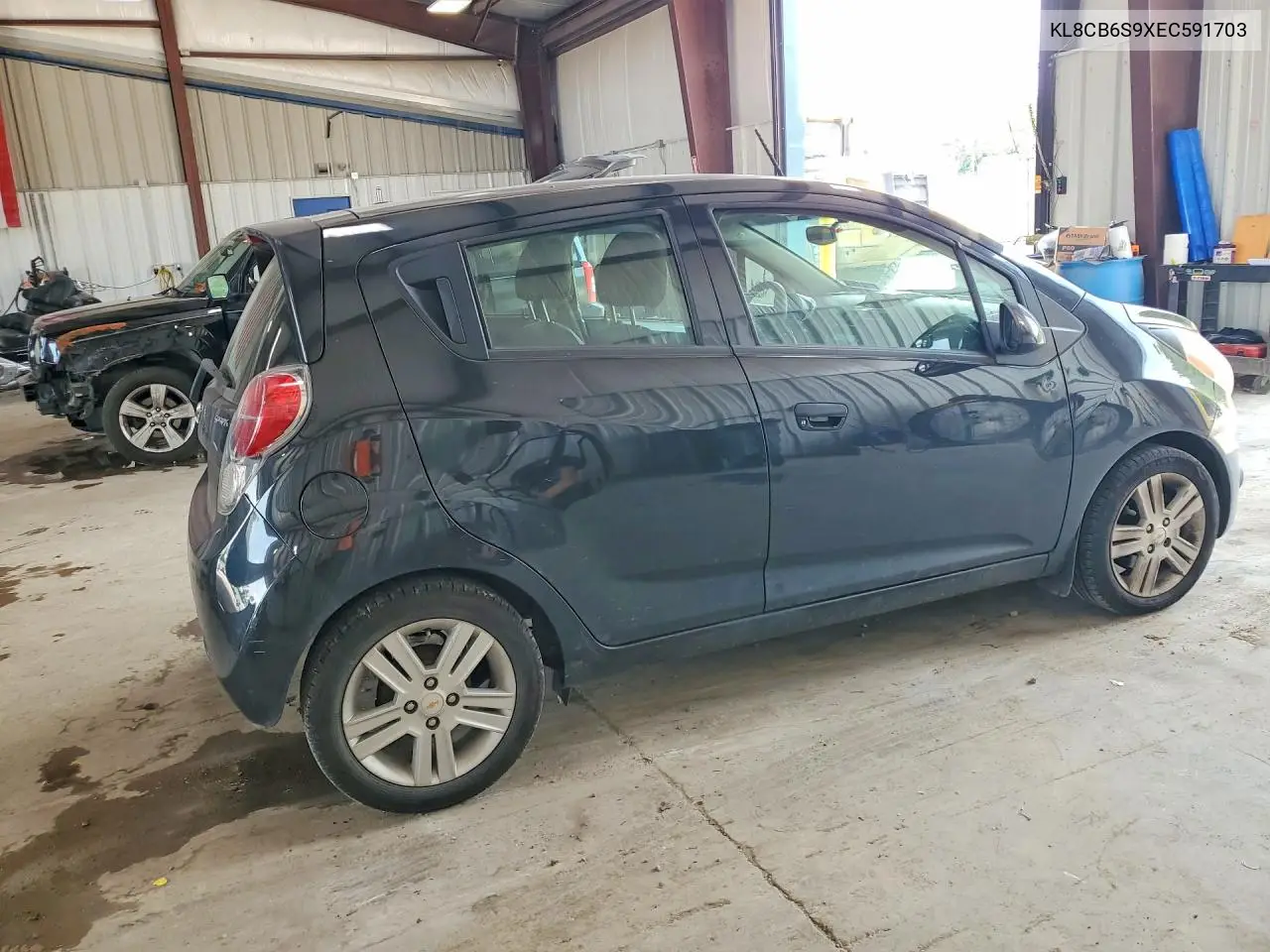 2014 Chevrolet Spark Ls VIN: KL8CB6S9XEC591703 Lot: 61078446