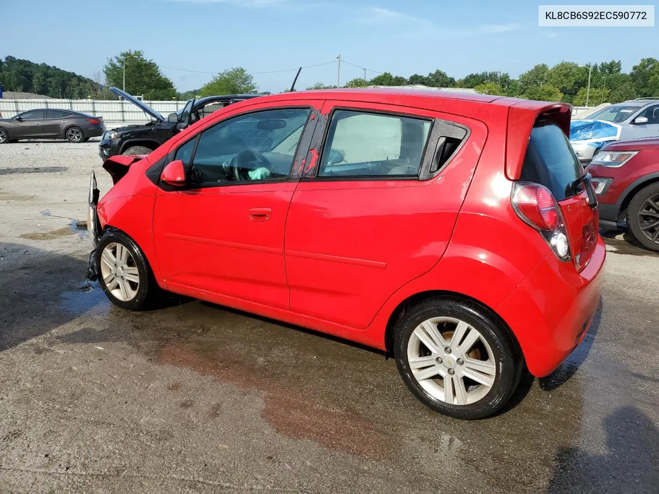 KL8CB6S92EC590772 2014 Chevrolet Spark Ls