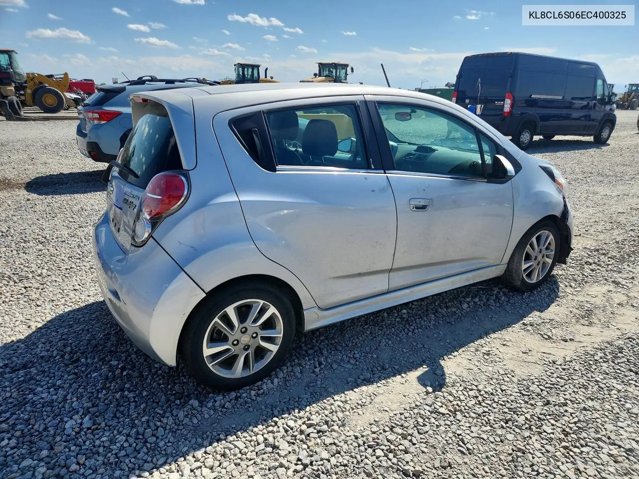 2014 Chevrolet Spark Ev 2Lt VIN: KL8CL6S06EC400325 Lot: 85614305