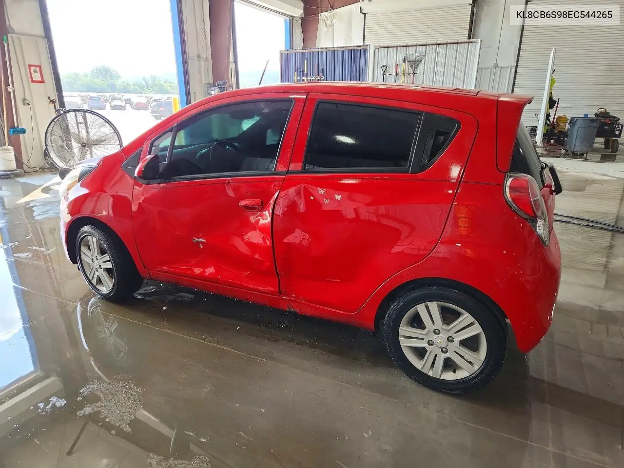 2014 Chevrolet Spark Ls VIN: KL8CB6S98EC544265 Lot: 85988745