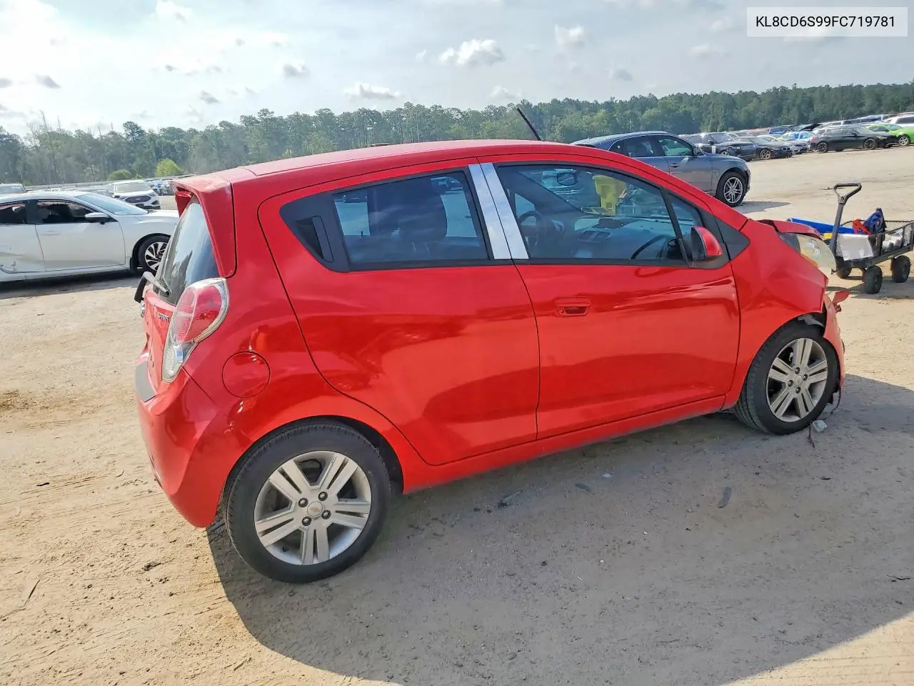 2015 Chevrolet Spark 1Lt VIN: KL8CD6S99FC719781 Lot: 56789626