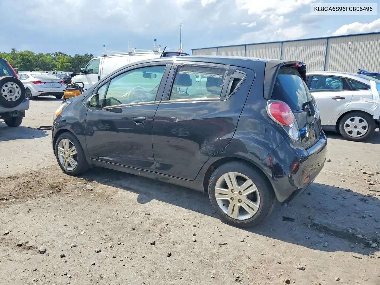 2015 Chevrolet Spark Ls VIN: KL8CA6S96FC806496 Lot: 58005086