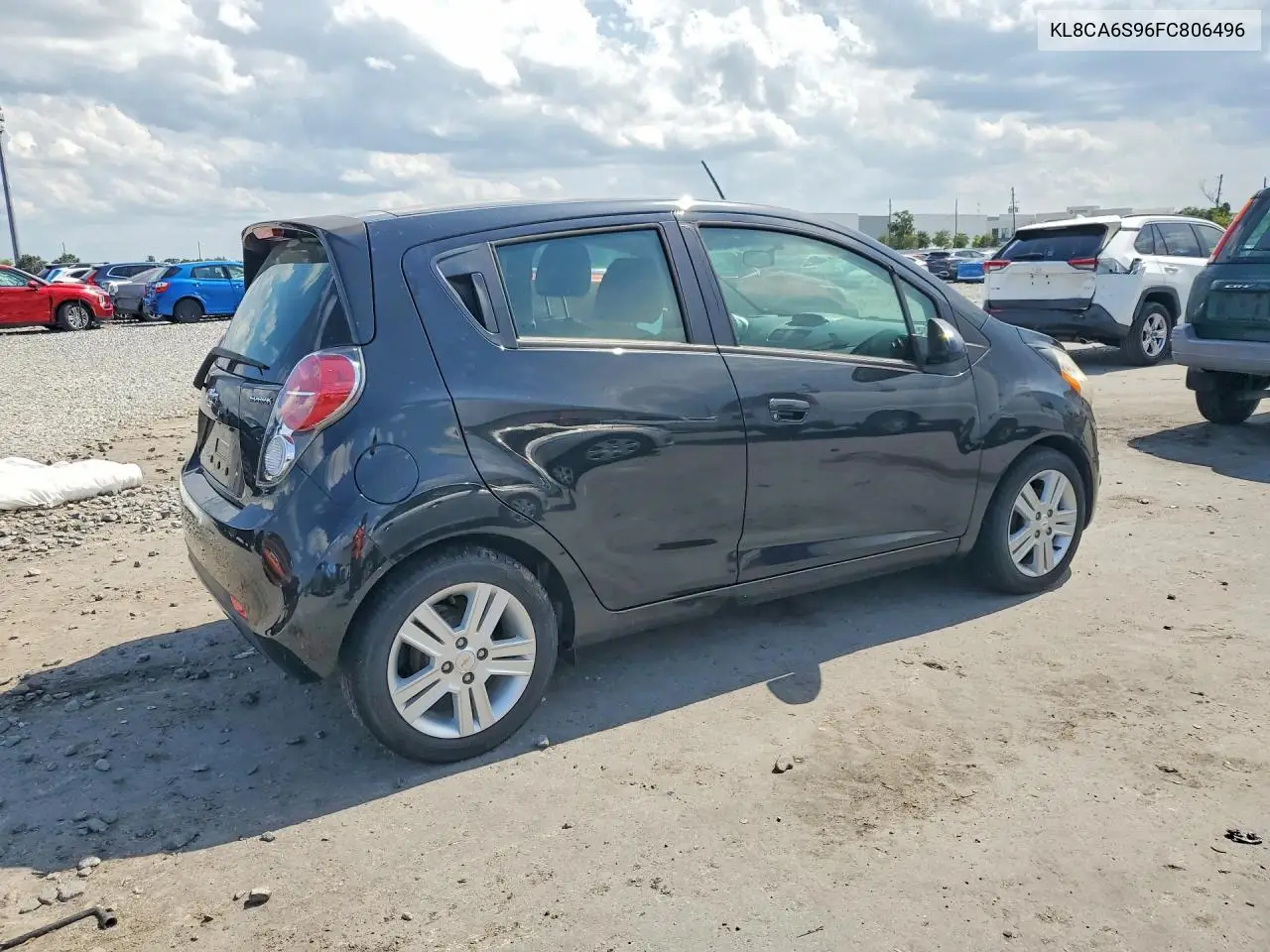 2015 Chevrolet Spark Ls VIN: KL8CA6S96FC806496 Lot: 58005086