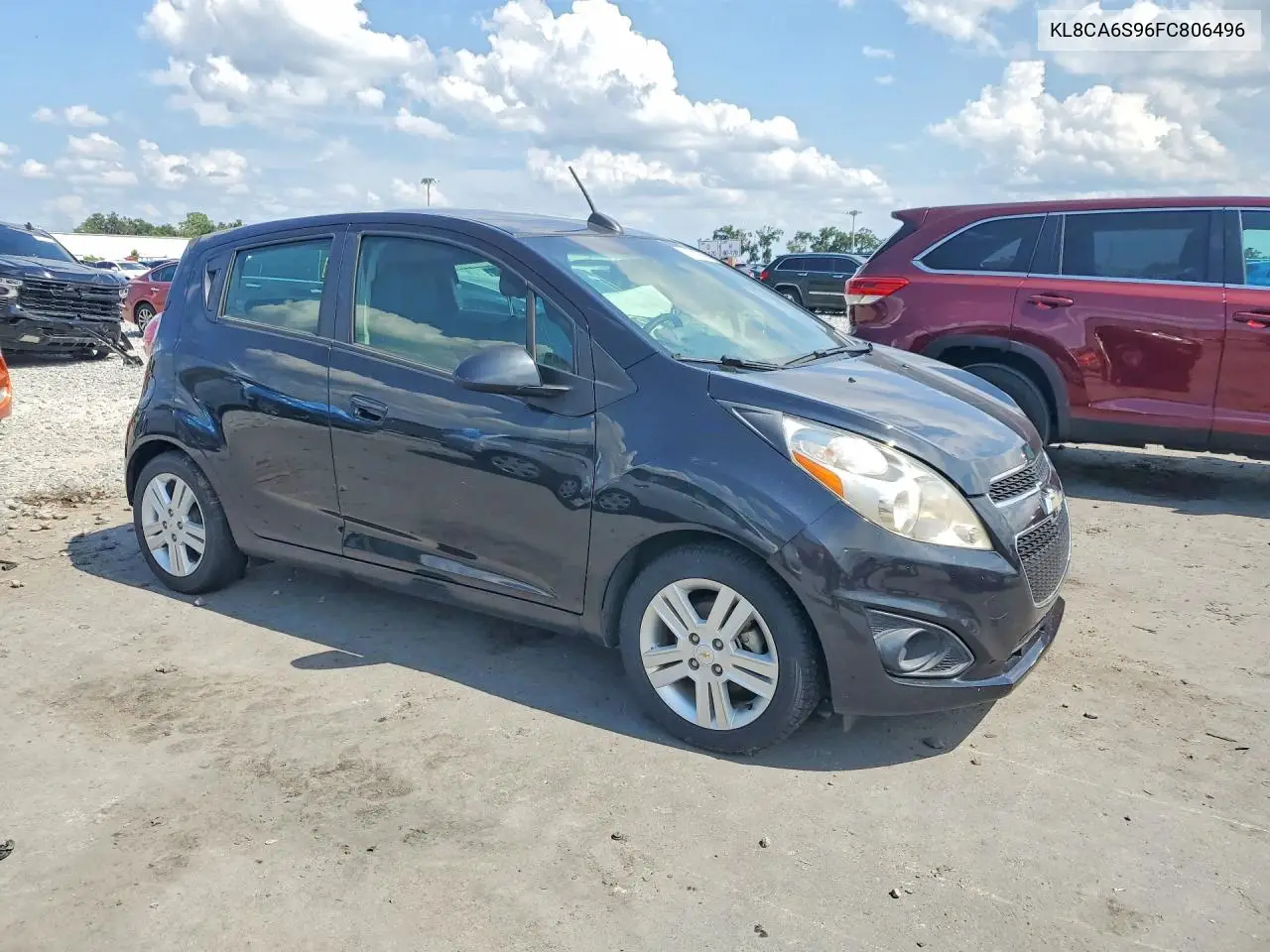 2015 Chevrolet Spark Ls VIN: KL8CA6S96FC806496 Lot: 58005086