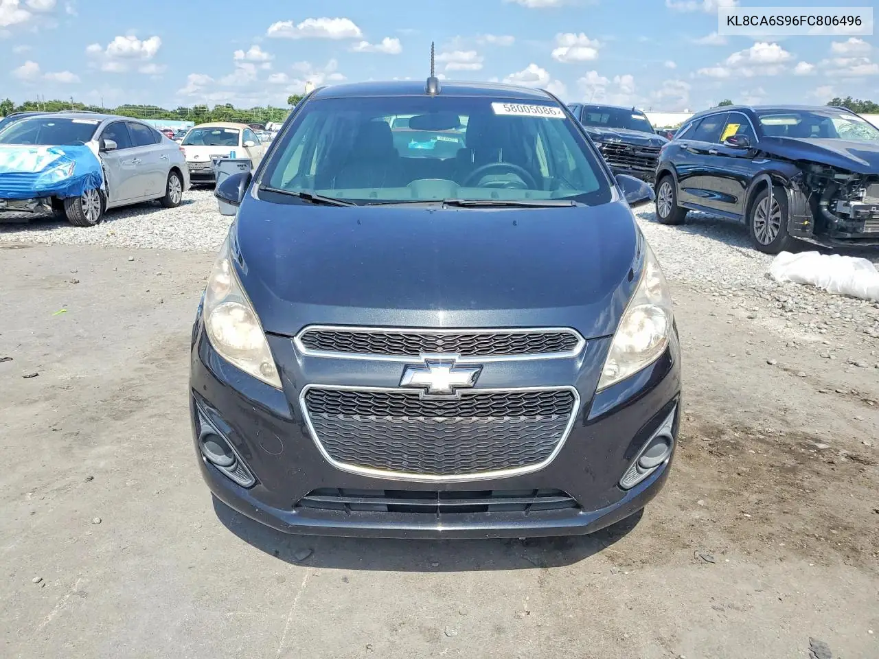 2015 Chevrolet Spark Ls VIN: KL8CA6S96FC806496 Lot: 58005086