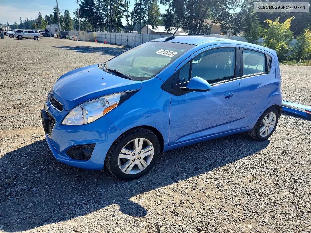 2015 Chevrolet Spark Ls VIN: KL8CB6S95FC710744 Lot: 59068206