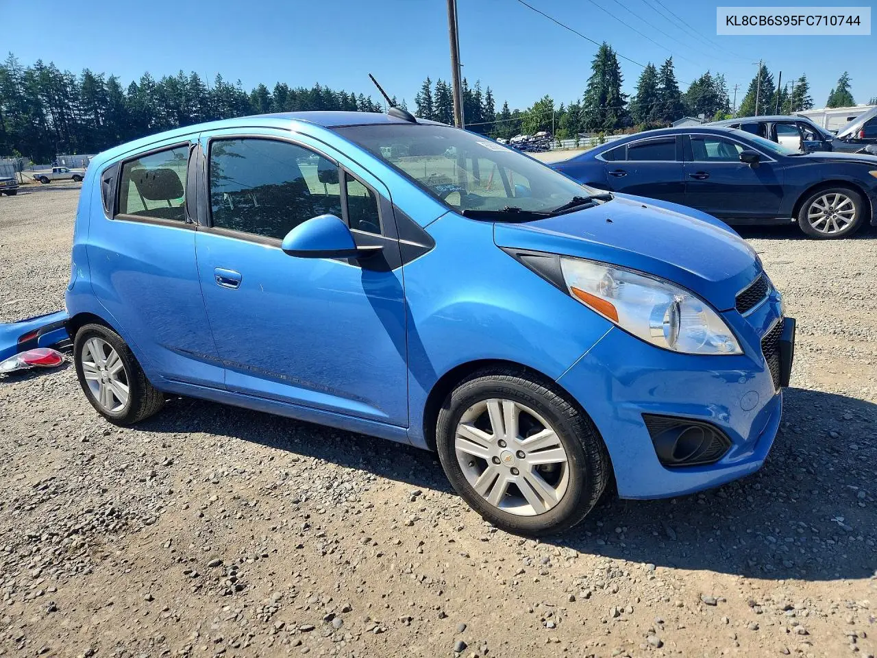 2015 Chevrolet Spark Ls VIN: KL8CB6S95FC710744 Lot: 59068206