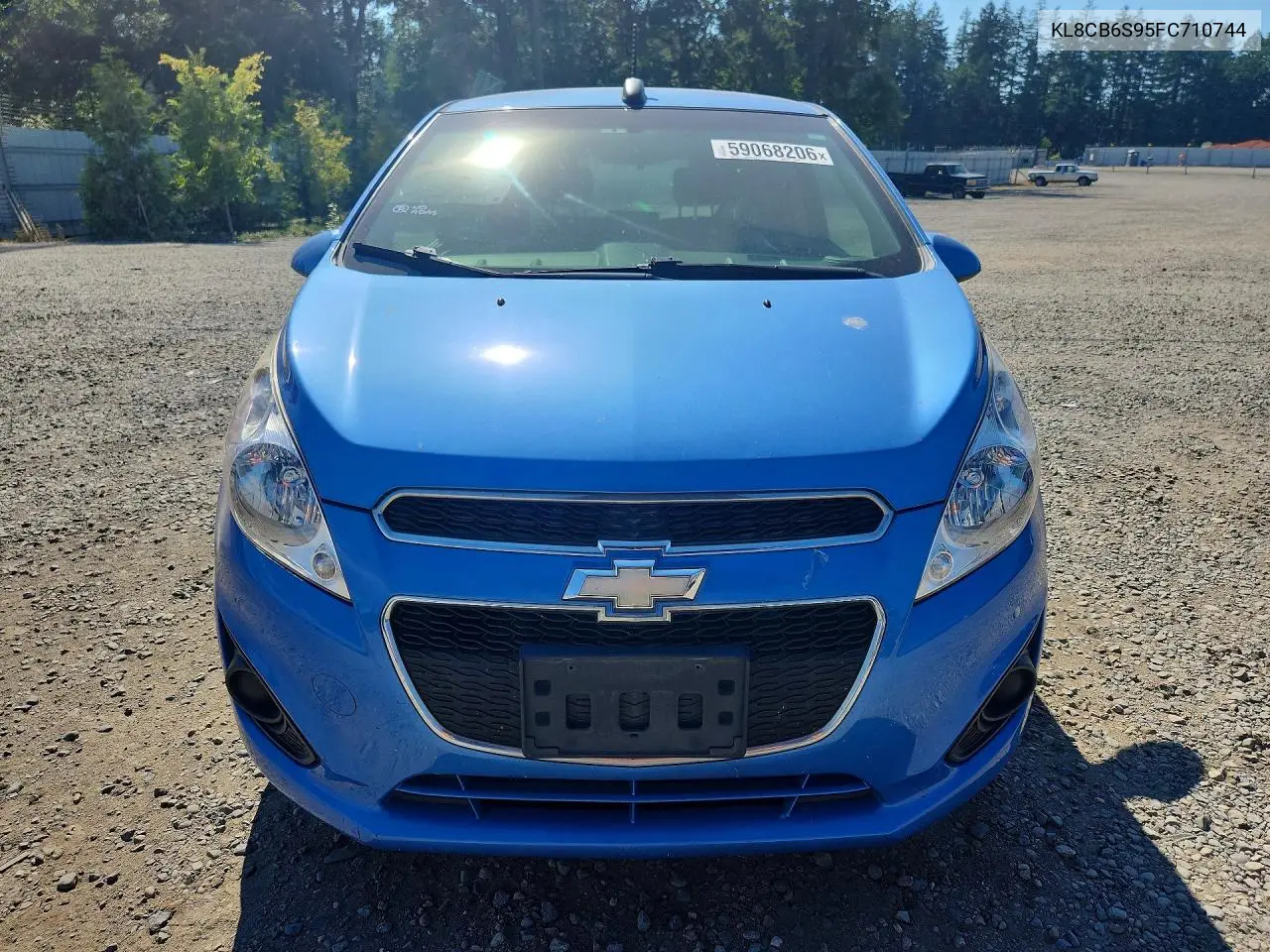 2015 Chevrolet Spark Ls VIN: KL8CB6S95FC710744 Lot: 59068206