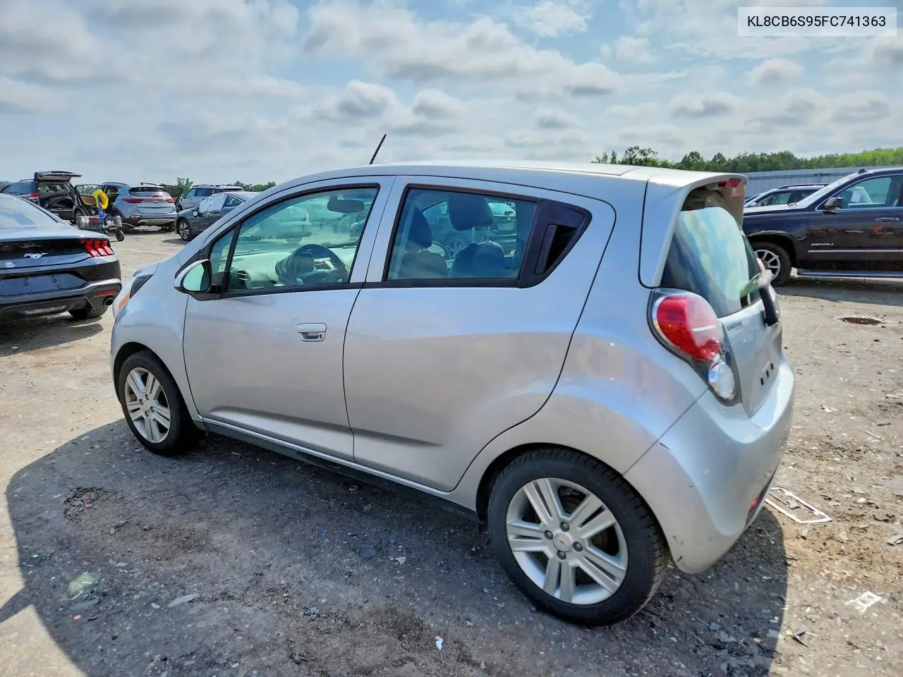 2015 Chevrolet Spark Ls VIN: KL8CB6S95FC741363 Lot: 59335366