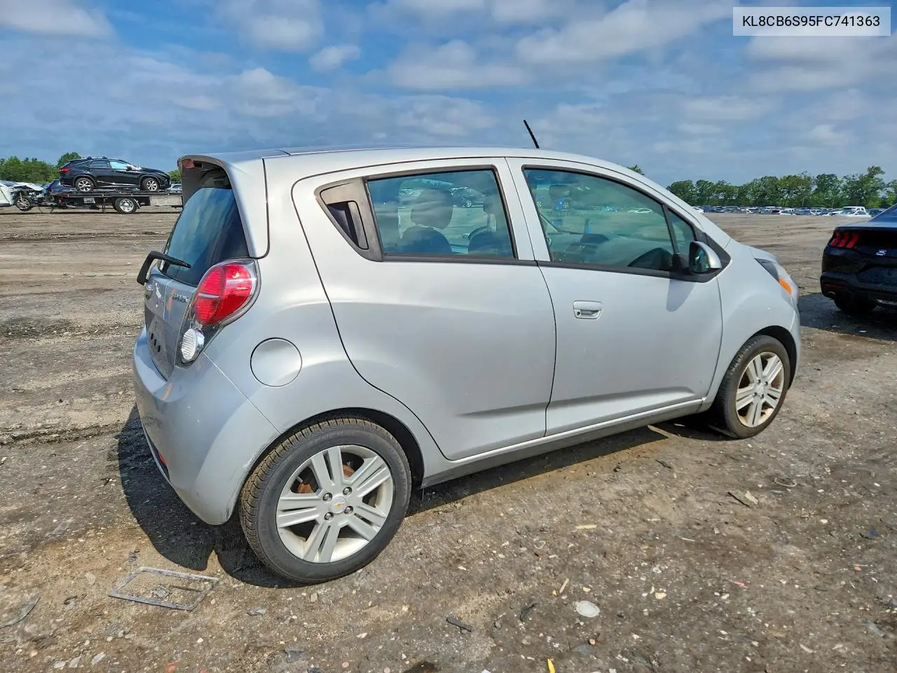 2015 Chevrolet Spark Ls VIN: KL8CB6S95FC741363 Lot: 59335366
