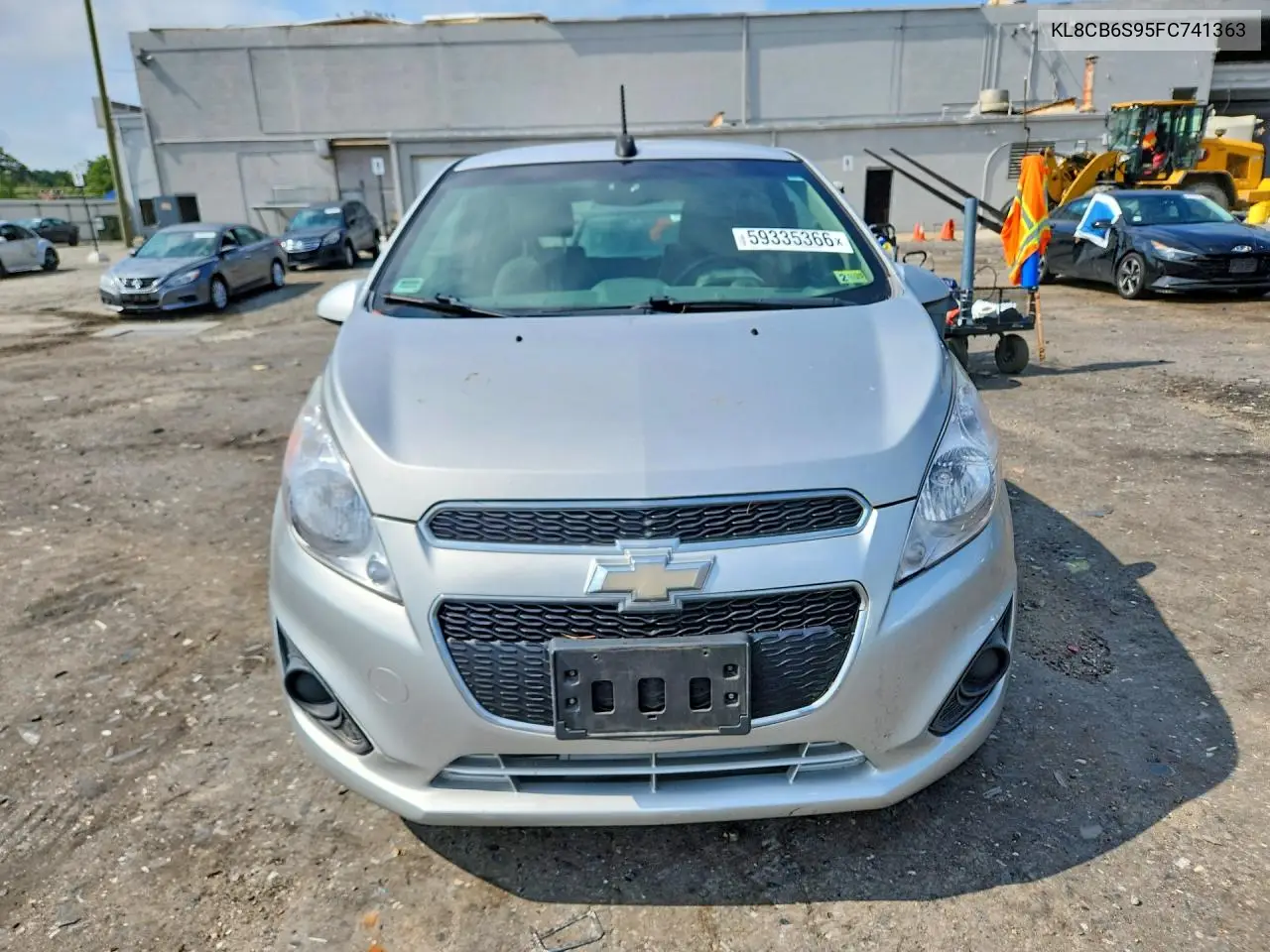 2015 Chevrolet Spark Ls VIN: KL8CB6S95FC741363 Lot: 59335366
