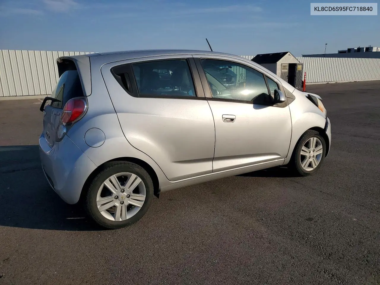 2015 Chevrolet Spark 1Lt VIN: KL8CD6S95FC718840 Lot: 60656766