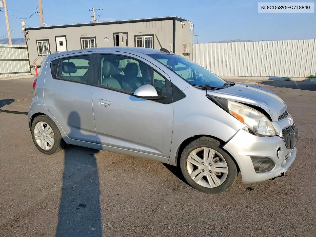 2015 Chevrolet Spark 1Lt VIN: KL8CD6S95FC718840 Lot: 60656766