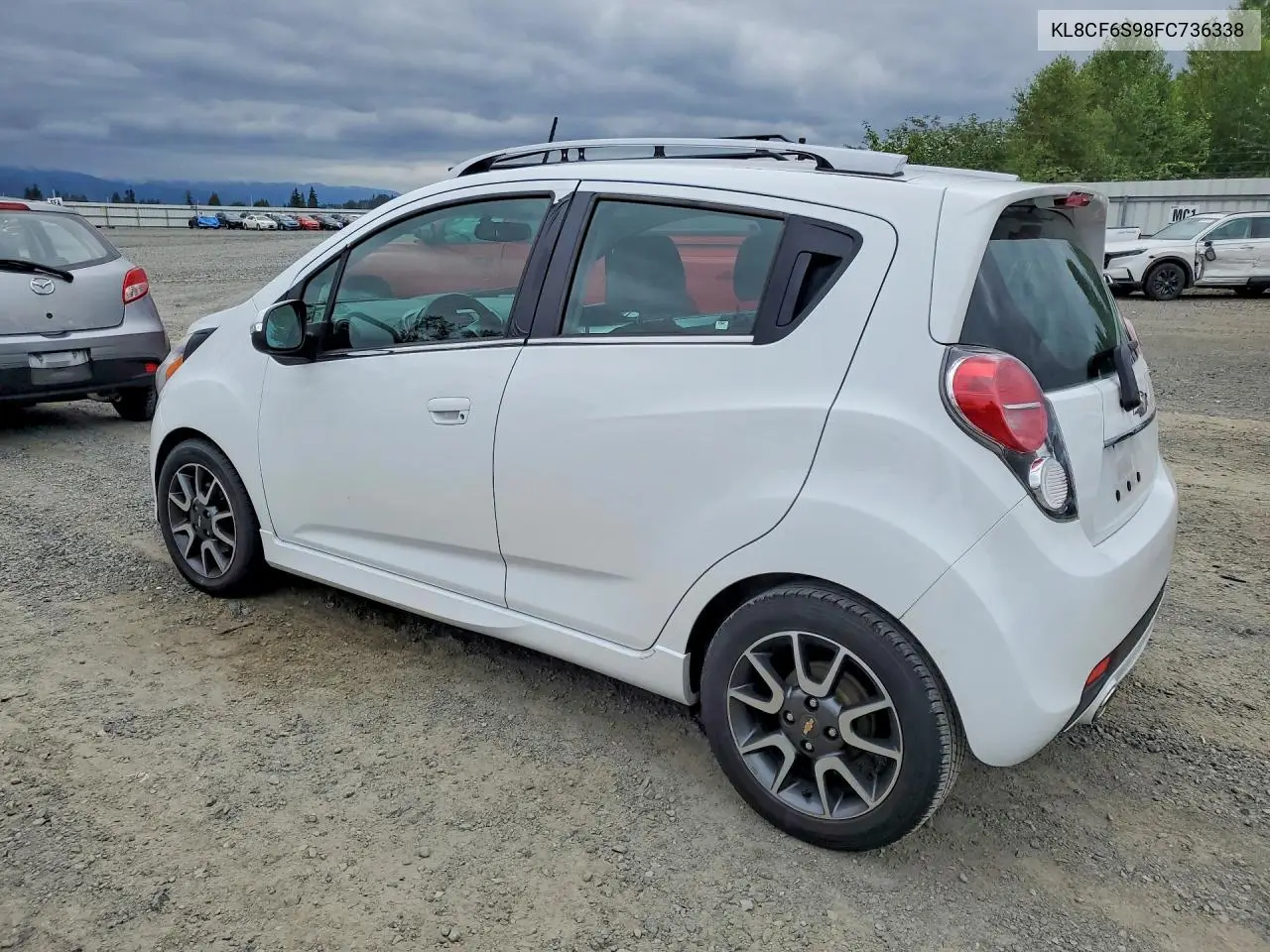 2015 Chevrolet Spark 2Lt VIN: KL8CF6S98FC736338 Lot: 61807466