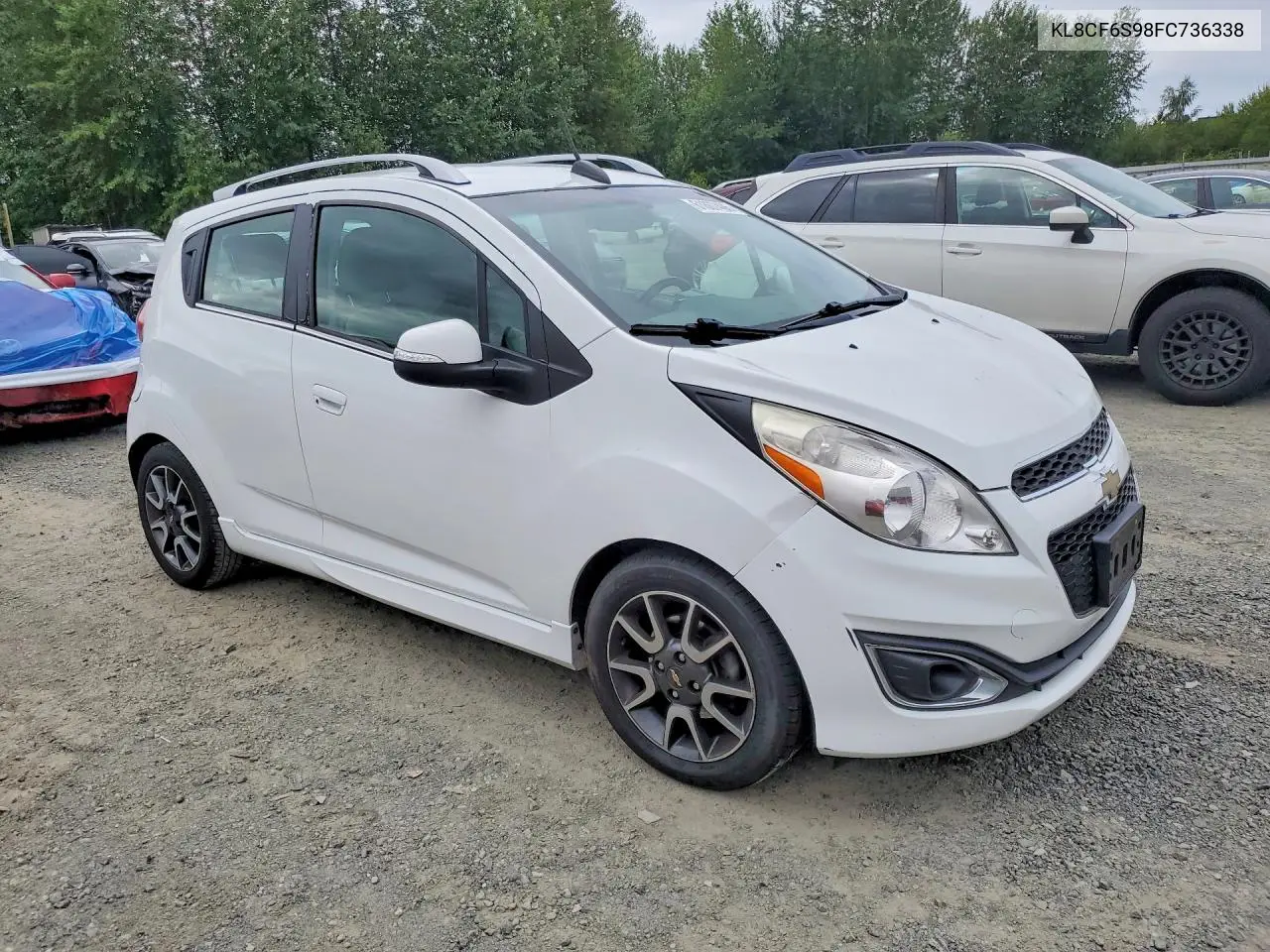 2015 Chevrolet Spark 2Lt VIN: KL8CF6S98FC736338 Lot: 61807466