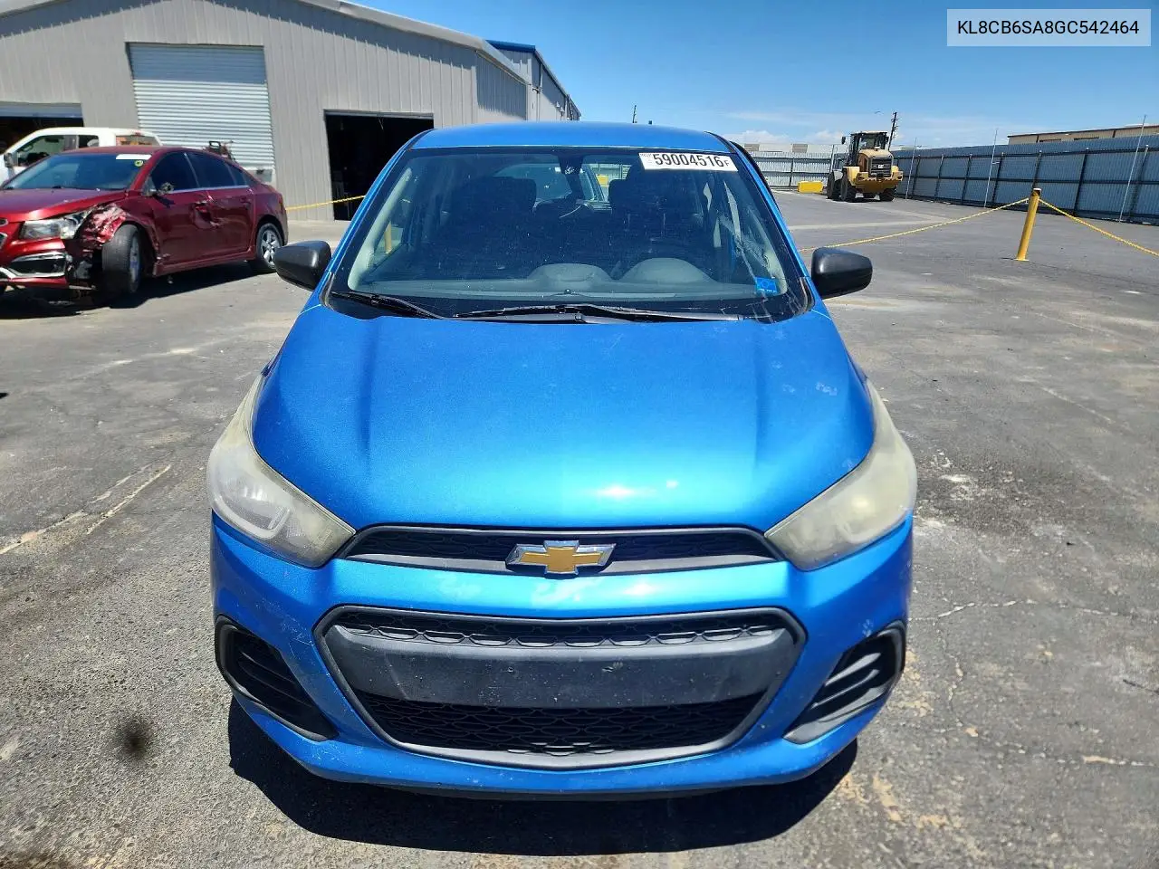2016 Chevrolet Spark Ls VIN: KL8CB6SA8GC542464 Lot: 59004516
