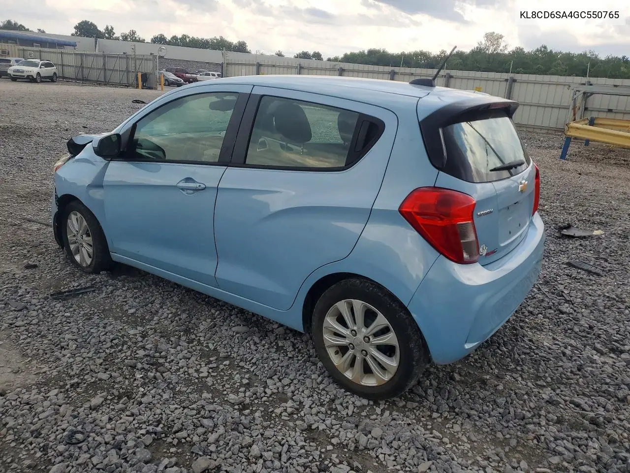 2016 Chevrolet Spark 1Lt VIN: KL8CD6SA4GC550765 Lot: 59143976