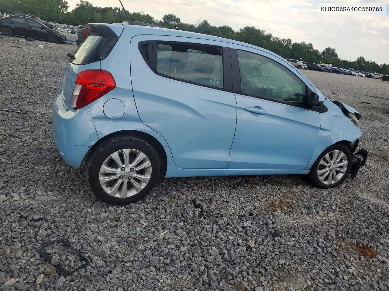 2016 Chevrolet Spark 1Lt VIN: KL8CD6SA4GC550765 Lot: 59143976