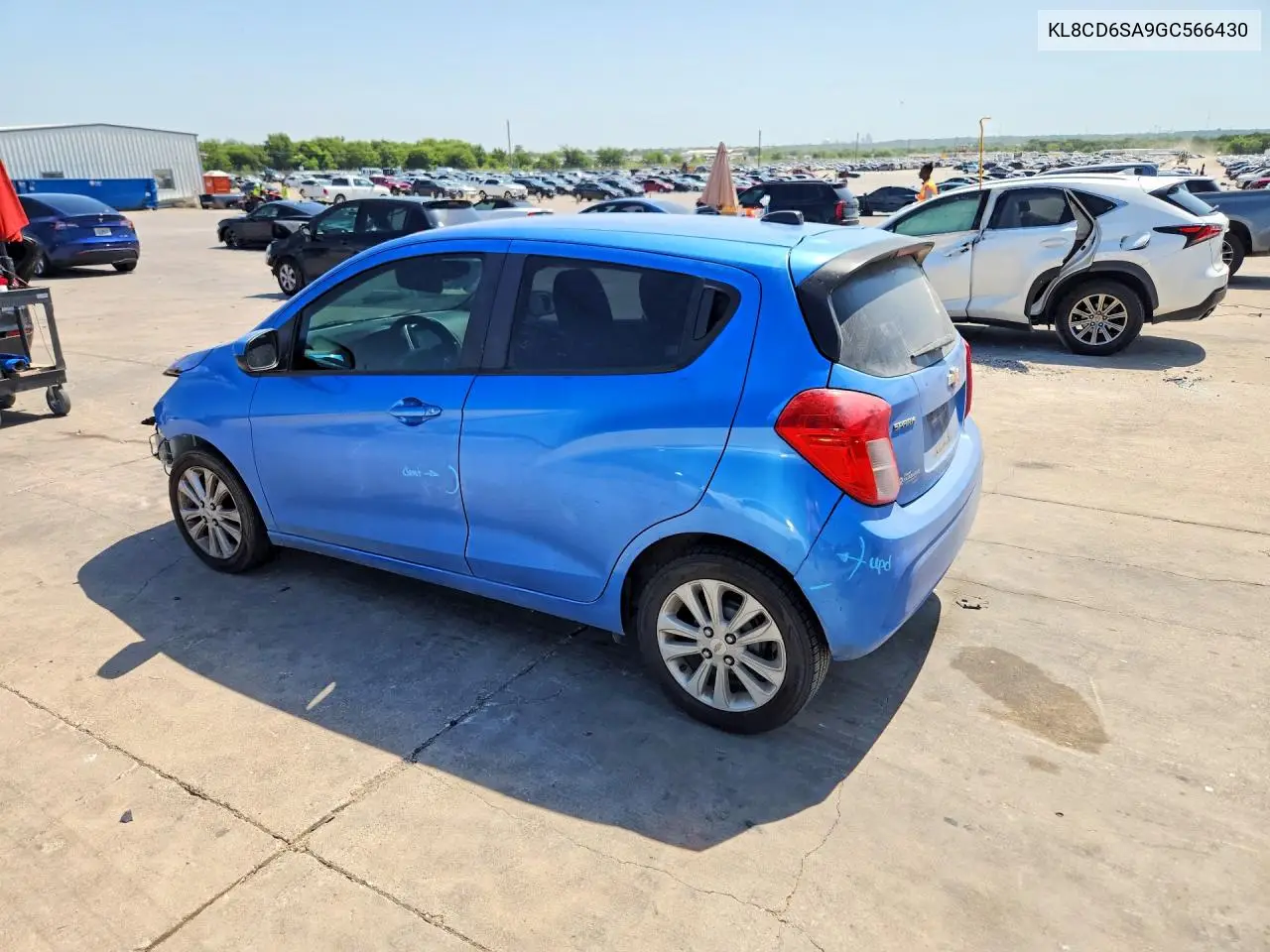 2016 Chevrolet Spark 1Lt VIN: KL8CD6SA9GC566430 Lot: 59586746