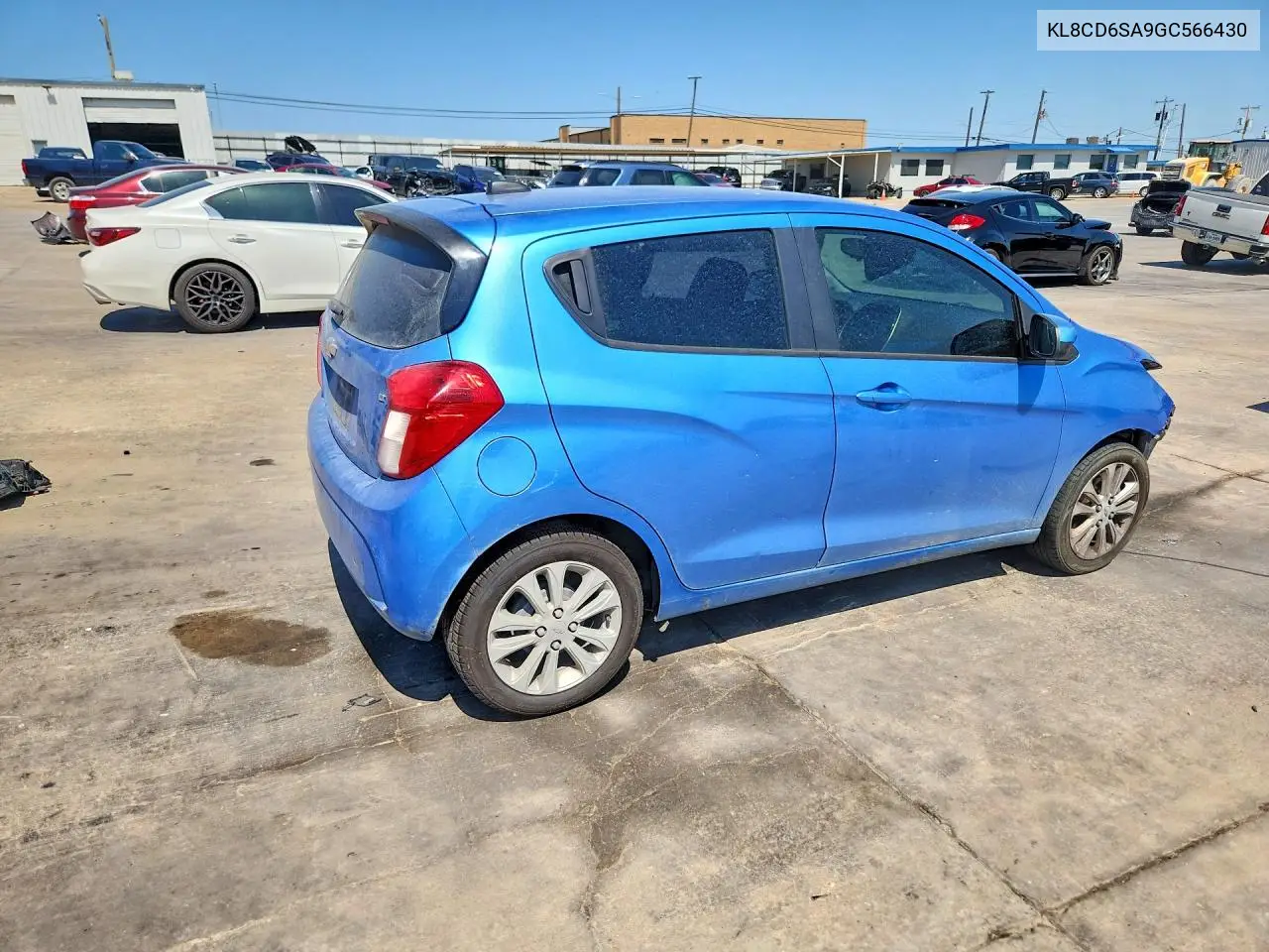2016 Chevrolet Spark 1Lt VIN: KL8CD6SA9GC566430 Lot: 59586746