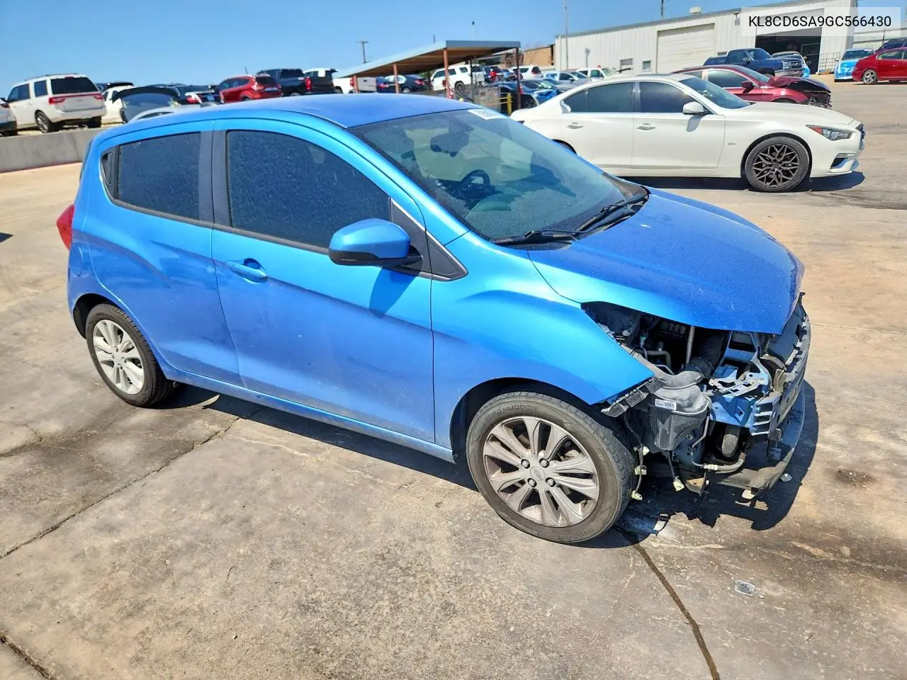 2016 Chevrolet Spark 1Lt VIN: KL8CD6SA9GC566430 Lot: 59586746