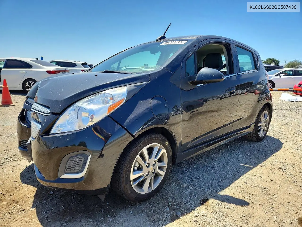 2016 Chevrolet Spark Ev 2Lt VIN: KL8CL6S02GC587436 Lot: 59741716