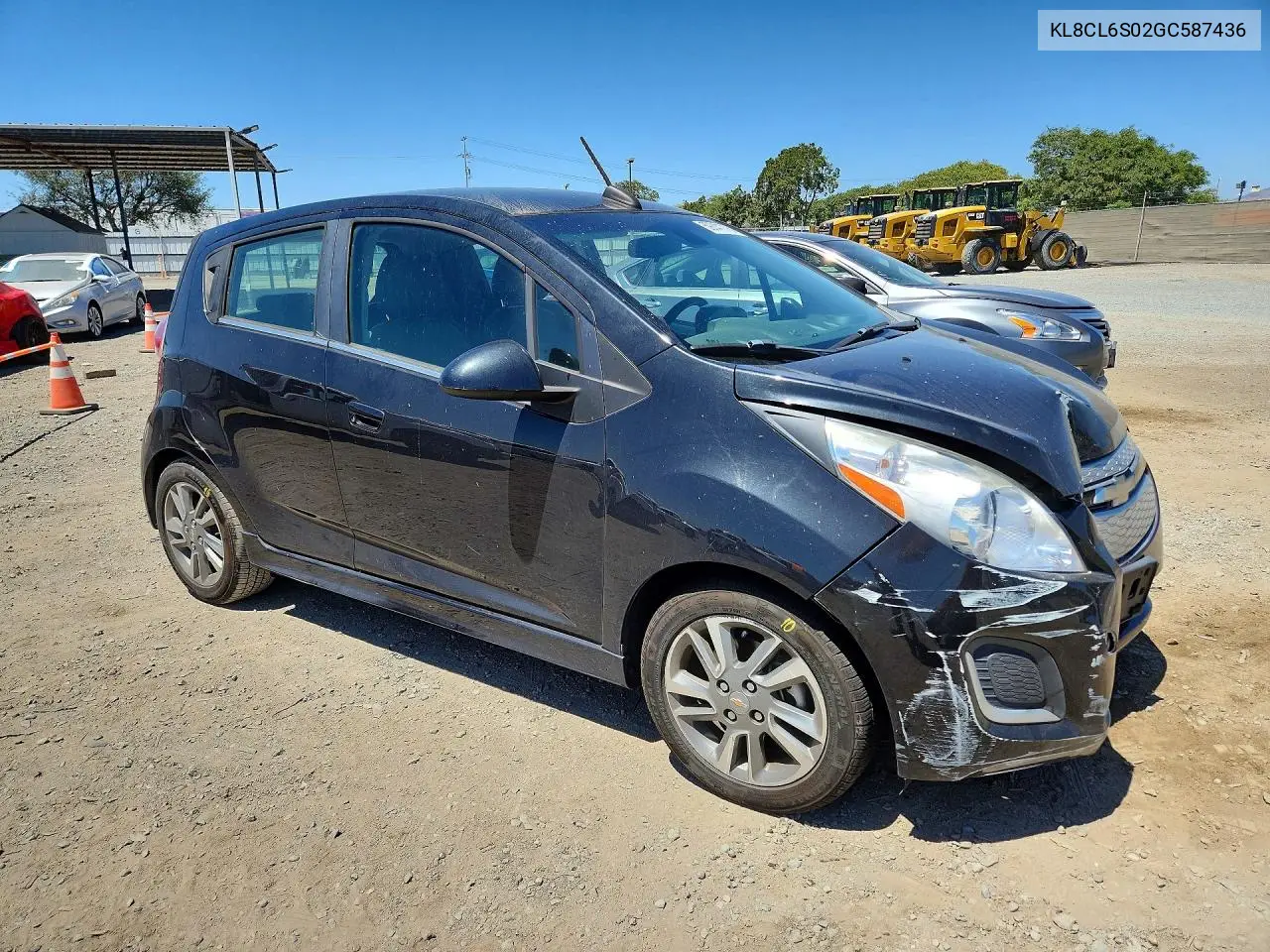 2016 Chevrolet Spark Ev 2Lt VIN: KL8CL6S02GC587436 Lot: 59741716
