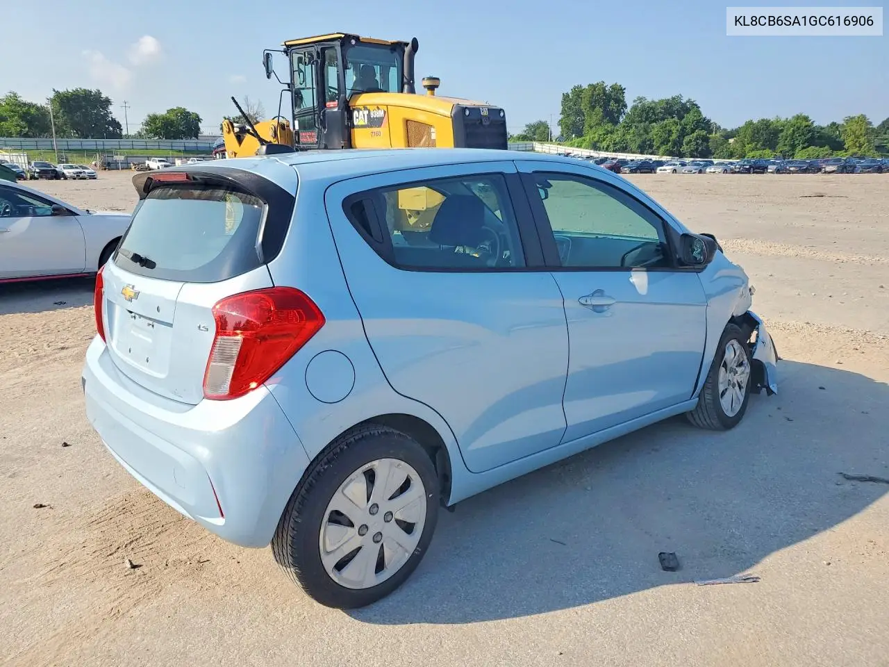 2016 Chevrolet Spark Ls VIN: KL8CB6SA1GC616906 Lot: 59964096