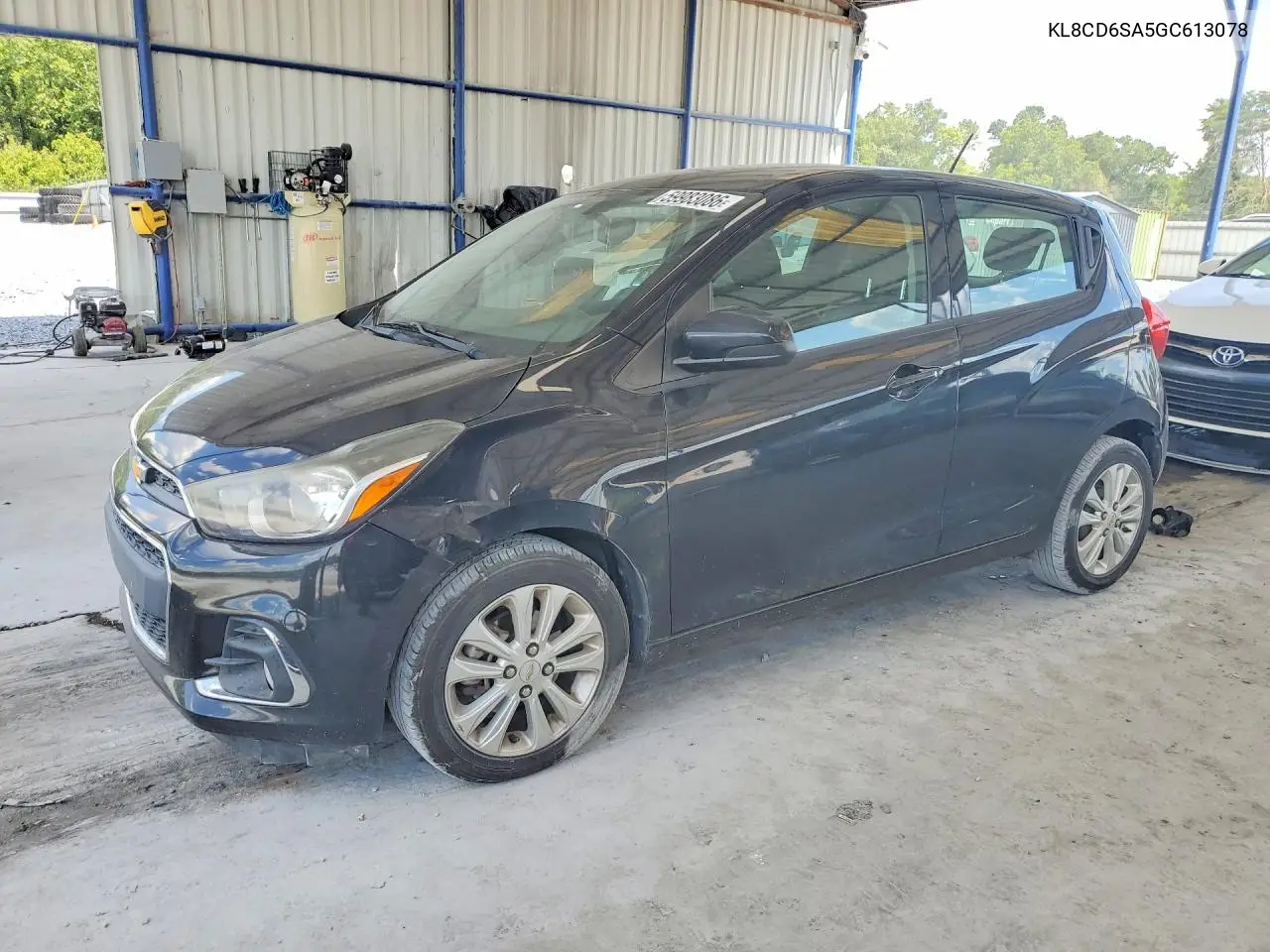 2016 Chevrolet Spark 1Lt VIN: KL8CD6SA5GC613078 Lot: 59983086