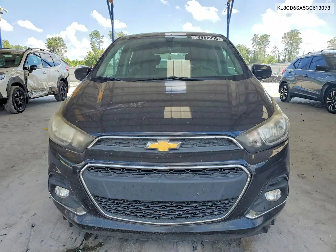 2016 Chevrolet Spark 1Lt VIN: KL8CD6SA5GC613078 Lot: 59983086
