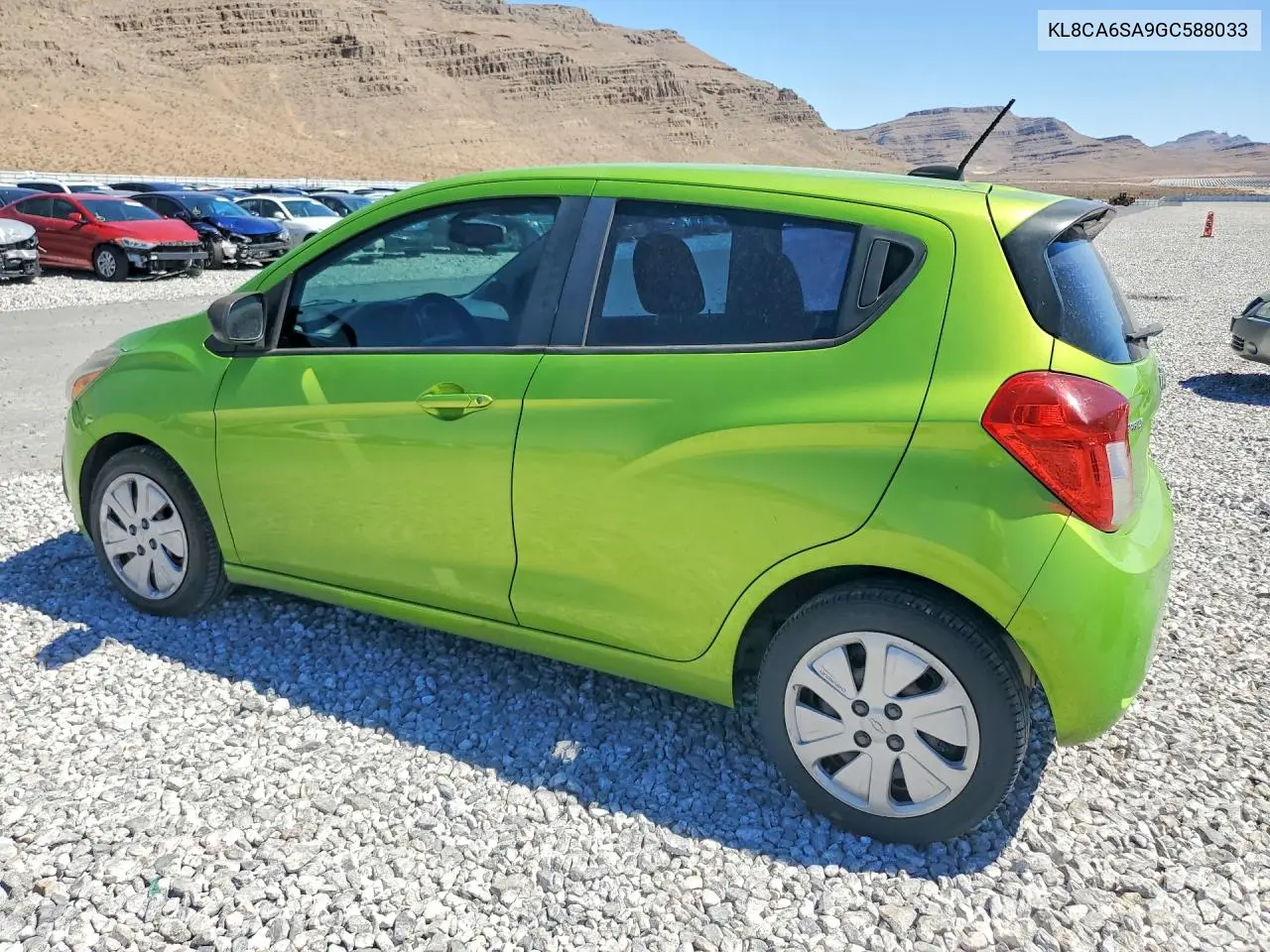 2016 Chevrolet Spark VIN: KL8CA6SA9GC588033 Lot: 60427116